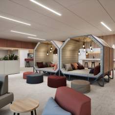 Connection ONE Collaborate Sitzgruppen für spontane Zusammenarbeit im Büro