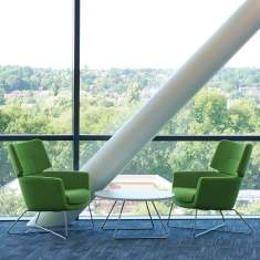 Connection Kala Sitzgruppe am Fenster für Besprechungen in kleiner Runde