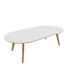 Besprechungstisch Connection Co.Table mit organisch geformter Tischplatte