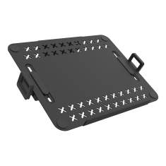 Laptophalterung Dataflex Addit Laptophalterung – Option 043 mit verstellbaren Halteklammern