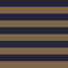 Object Carpet Stripes Teppichdesign mit horizontalen Streifen in Dunkelblau und Beige