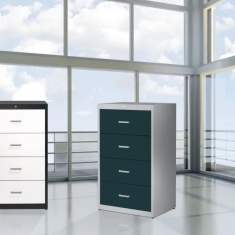 mauser Büro- und Objektmöbel client entry Hängeregisterschränke im Büro für die Projektablage