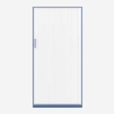 Rollladenschrank Nowy Styl K42 in perspektivischer Ansicht mit hoher Front aus Lamellenrolllade