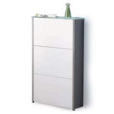 Schuhschrank Garderobenschränke, D-Tec, Atlantic