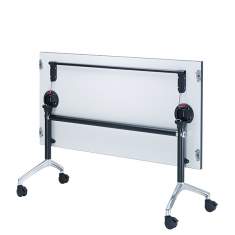Klapptische Büro Klapptisch auf Rollen Konferenztische, Zemp, YPSILON Seminartisch abklapp