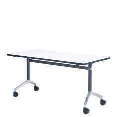 Klapptische Büro Klapptisch auf Rollen, Zemp, YPSILON Seminartisch abklapp