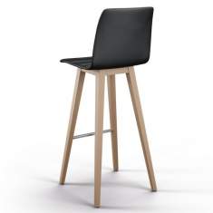 Barhocker Holz Barstuhl schwarz Brunner fina bar