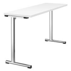 Klapptisch, Platte Kunststoff, Füsse Rundrohr,, Brunner, basic