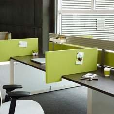 Steelcase Divisio Seitenblende Arbeitsplatztrennwand im offenen Büro