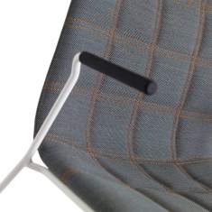 Besucherstuhl grau offecct, Bop