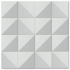 Akustikpaneel Offecct Soundwave® Bella mit geometrischer Oberfläche zur schallabsorbierenden Wandgestaltung