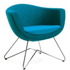 Loungesessel türkis Büro Clubsessel Design Loungemöbel,, profim, Sorriso