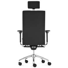 Bürostuhl schwarz Bürodrehstuhl mit Armlehnen Drehstuhl Büro, fm Büromöbel, Startup2