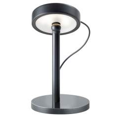 LED Schreibtischlampen schwarz Tischleuchte LED, Belux, U-TURN Tischleuchte