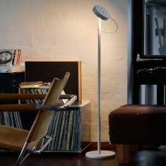 Büro-Stehleuchte moderne Büroleuchte LED, Belux, U-TURN Stehleuchte