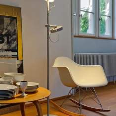 Büro-Stehleuchte moderne Büroleuchte LED Belux, U-TURN Stehleuchte