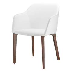 Loungesessel weiß Büro Clubsessel Design Loungemöbel, Brunner, fina club