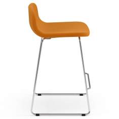 Barhocker orange, Materia, Neo Barstuhl