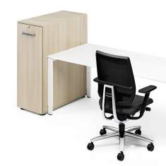 Regalschrank ausziehbar Holz Büroschrank Sedus, Hochcontainer plus