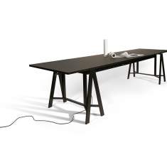 höhenverstellbarer Schreibtisch modern große Schreibtische schwarz KIM, Cavaletto Konferenztisch
höhenverstellbar