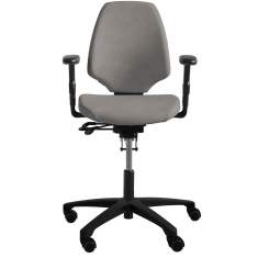 Flokk Bürostuhl grau mit Armlehnen Design Bürostühle kaufen Flokk, RH Activ