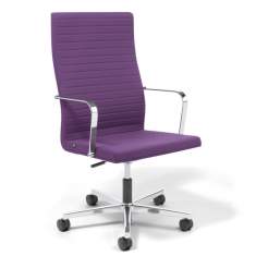 viasit Bürostuhl violett Bürodrehstuhl Design, viasit, pure Drehstuhl