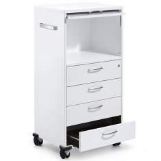 Rollcontainer Büro kleiner Büroschrank Rollen Bürocontainer abschließbar Sedus, Mobilcontainer