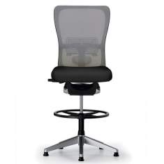 Haworth Bürostuhl schwarz Bürodrehstuhl Design HAWORTH, Comforto 89 Counterstuhl Zody