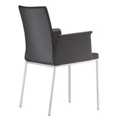Besucherstuhl Holz Besucherstühle schwarz Konferenzstühle Brunner, milanolight comfort