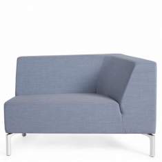 modular Sitzelement grau Modulare Sitzelemente Lounge Interstuhl TANGRAMis5