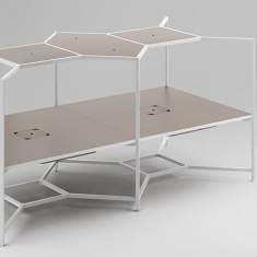 Schreibtisch modern | Büro Schreibtische Designer | Büromöbel, Fantoni, Hub