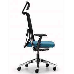 Drehstuhl Bürostuhl Design Bürostühle mit Armlehnen
Designer Bürostuhl Netzgewebe kopfstütze Bürostühle kaufen Bürodrehstuhl blau Haworth Comforto 59