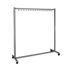 Kleiderständer Fahrbare Garderobe zerlegbare Garderobe, Esit, Garderoben 1809H / 1809HS pulverbeschichtet
