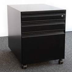 Rollcontainer Büro kleiner Büroschrank Rollen Bürocontainer abschließbar KIM, Ordine Korpus