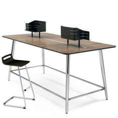 Hochtisch Büro, Stehtisch Holz,  Ergonomie Schreibtische ergonomisch, Sedus, Mastermind high