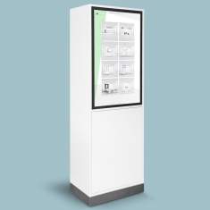 Interaktive Boards/Tafeln | Multimediamöbel, Peter Kenkel GmbH, Info island PRO