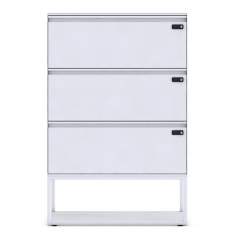 Modulares Schließfachsystem Lista Office LO LO Locker für Mitarbeiteraufbewahrung