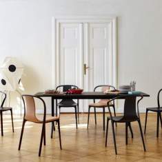 Besucher- und Konferenzstühle, vitra, Belleville Stuhl