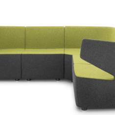 Möbel für Warte und Empfangsbereiche | Modulare Sitzelemente, Girsberger, Pablo Modular