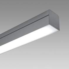 LED Deckeneinbaulampe weiß moderne Bürolampe länglich Lampe, Regent, Channel Deckenleuchte