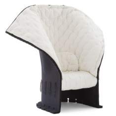 Clubsessel weiß Loungesessel Stoff Loungemöbel, Cassina, 357 FELTRI