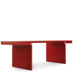 Flexible Konferenztische rot Büro Konferenztisch Büromöbel Wangenfuss, Cassina, ORSEOLO
