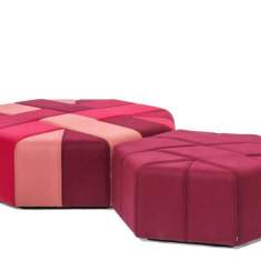 Sitzinsel Lounge Sitzinseln rot Materia, Ribbon