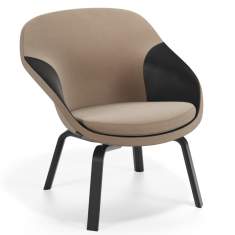 Loungsofa braun exklusive Design Loungemöbel Materia, Pax