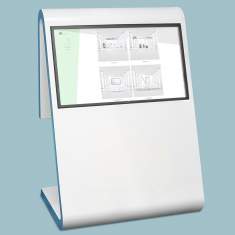 Interaktive Boards/Tafeln | Multimediamöbel | Beschriftungen und Digital Signage, Peter Kenkel GmbH, Wave