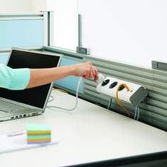 Kabelführungen/Elektrifizierungen, Steelcase, Connecting Hub