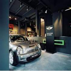 Showroom Mini Cooper, Antwerpen (BE)