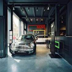Showroom Mini Cooper, Antwerpen (BE)