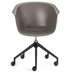 Bürostuhl grau Bürodrehstuhl Kunststoff Konferenzstuhl mit Rollen Konferenzstühle Sedus, on spot
mit German Design Award ausgezeichnet
