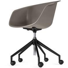 Bürostuhl grau Bürodrehstuhl Kunststoff Konferenzstuhl mit Rollen Konferenzstühle Sedus, on spot
mit German Design Award ausgezeichnet